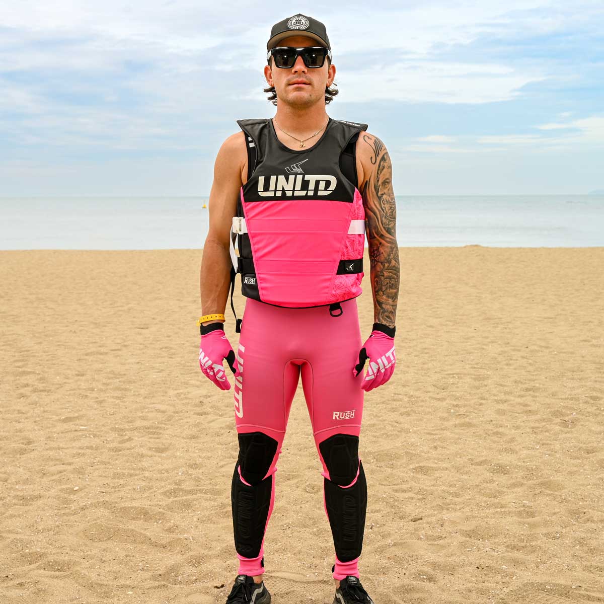 Rush Wetsuits John Pink