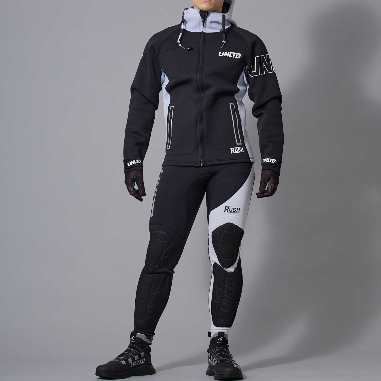 Rush Tour Coat Ash White