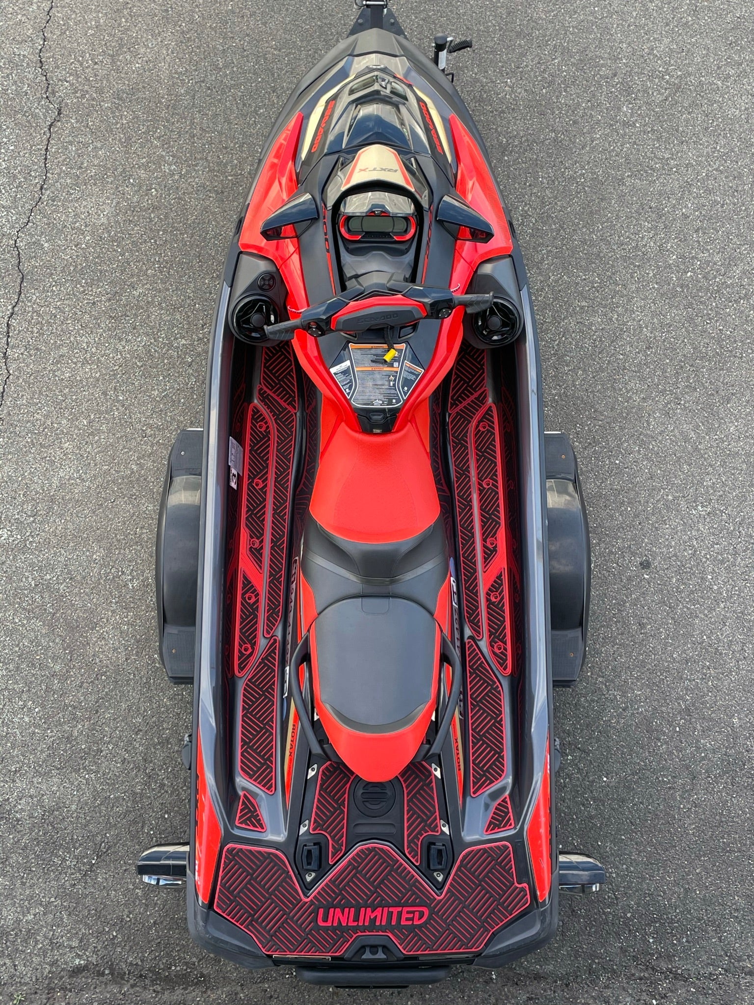Mat de tracción para RXT 230, GTX, GTX Ltd & Wake Pro 230 ('19 ~) (Checker) (hecho a pedido está disponible)