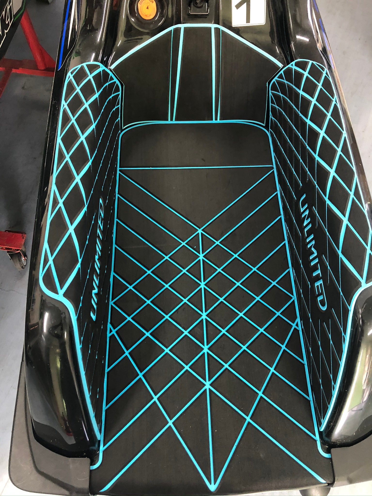 Mat de tracción para KAW New SX-R (4st)- (hecho en pedido está disponible)