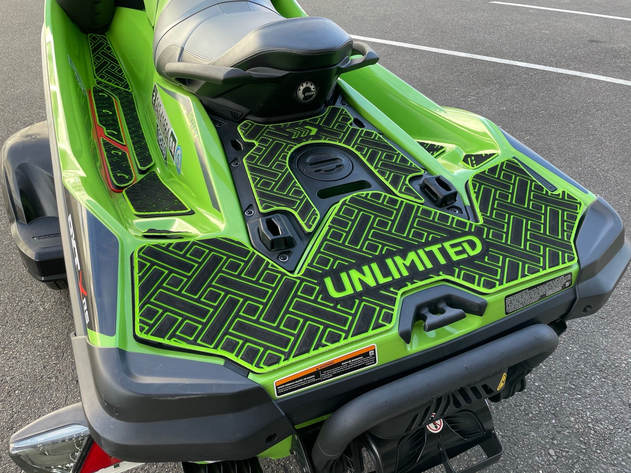 เสื่อ Traction สำหรับ RXT 230, GTX, GTX Ltd & Wake Pro 230 ('19 ~) (สี่เหลี่ยมผืนผ้า) (มีการสั่งซื้อ)