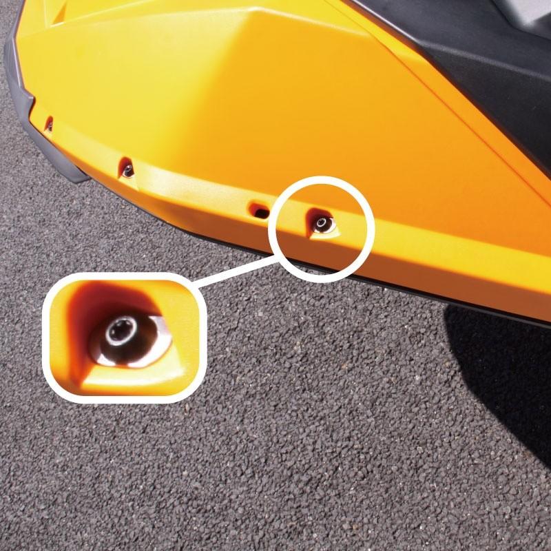 طقم غسالة بيضاوي لشرارة