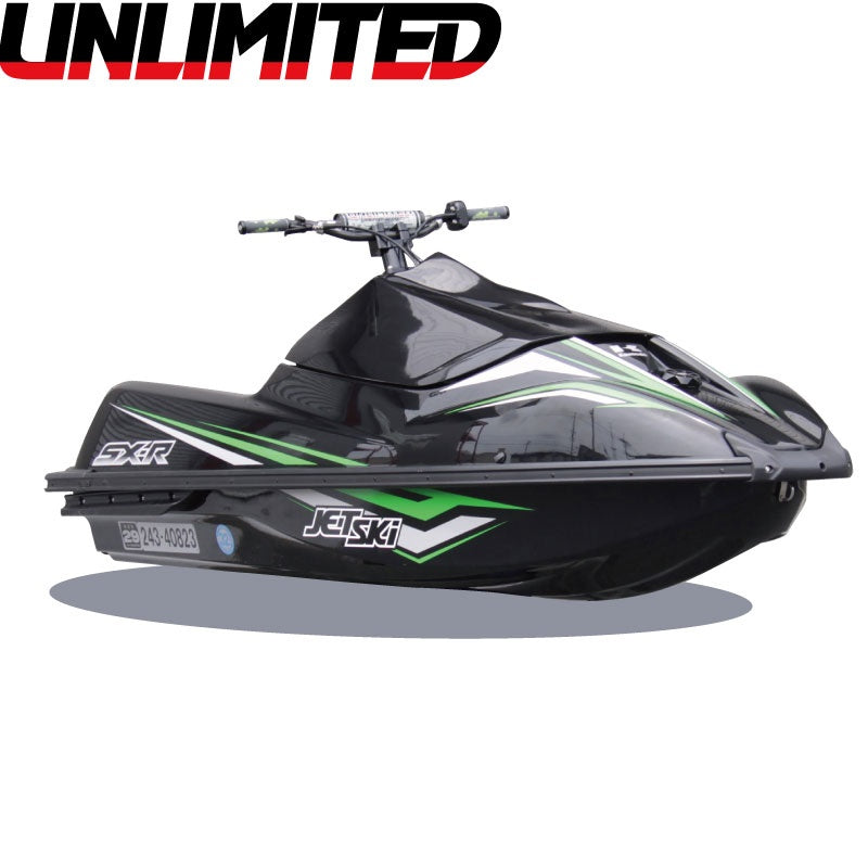 طقم غطاء محرك السيارة المتحول <tc>Kawasaki</tc> SX-R الجديدة (مصنوعة حسب الطلب)