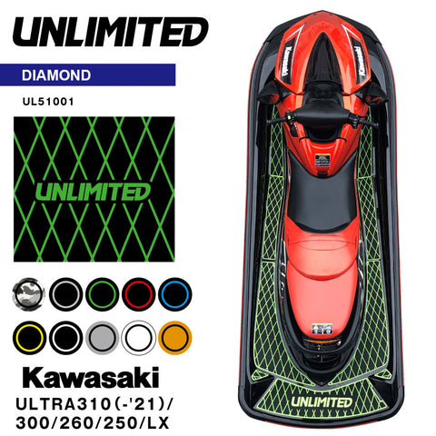 Alfombrilla de tracción para ULTRA 310 (~21)/300/260/250LX) (Diamante) (Está disponible bajo pedido)
