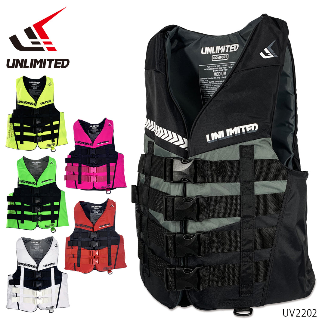 Shop Durable Life Vests for Safety & Comfort | UNLIMITED PWC