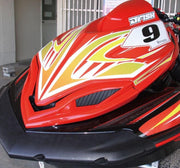 '-BTO- ฝาครอบหน้า PWC Racing ไม่จำกัดสำหรับ Kawasaki ULTRA Series